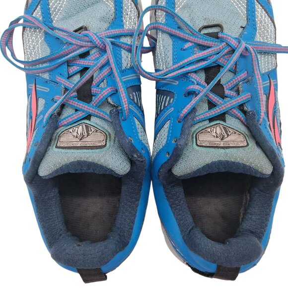 Altra Lone Peak 3.5 Trail Running Shoes Size 9.5 Blue Zero Drop Gaiter Trap - Picture 6 of 9